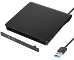 4368 USB 3.0 Harici DVD RW Caddy Kutu | 12.7mm Uyumlu | Siyah