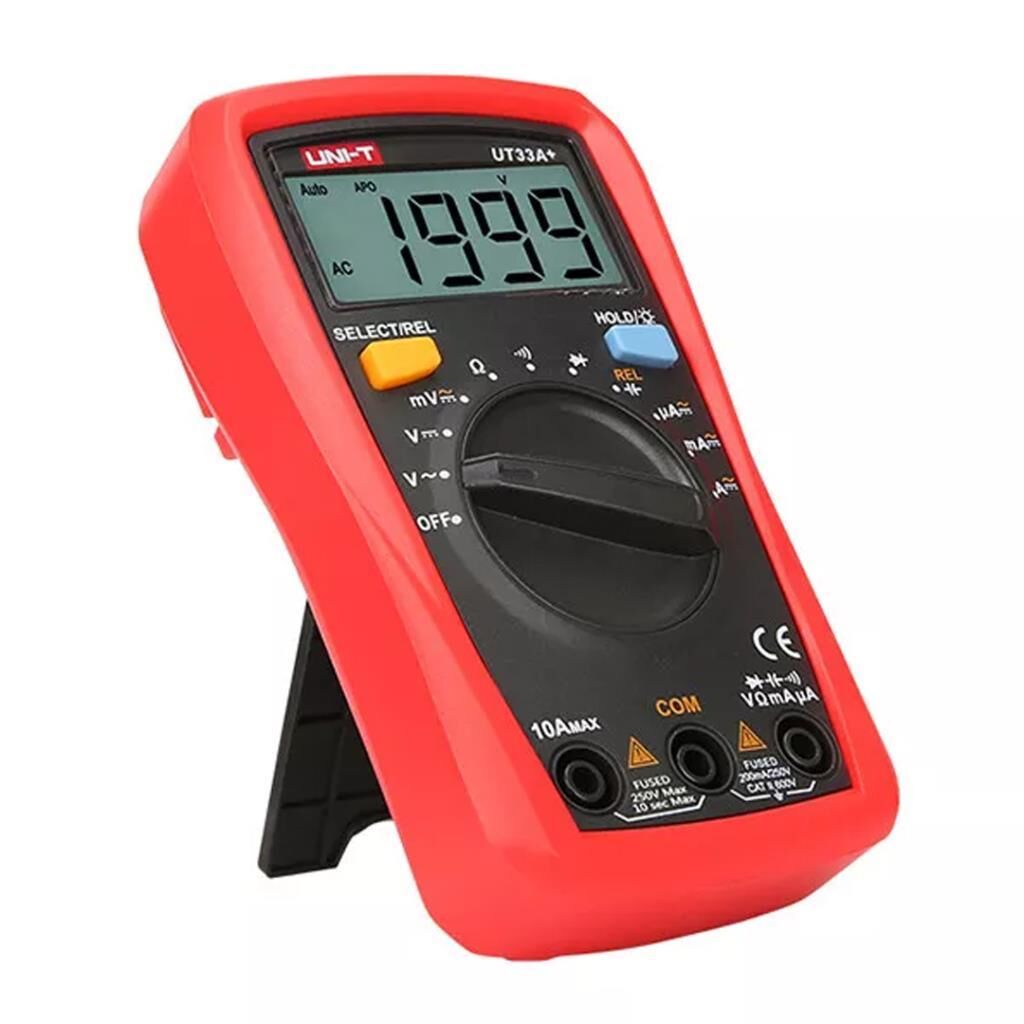 UNI-T UT33A+ 600V DİJİTAL MULTİMETRE ÖLÇÜ ALETİ