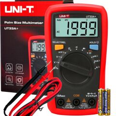 UNI-T UT33A+ 600V DİJİTAL MULTİMETRE ÖLÇÜ ALETİ