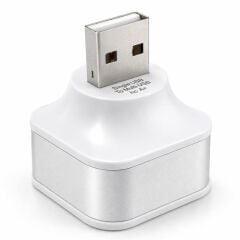 6075 Usb Hub 3 Port Çoklayıcı Adaptör Bilgisayar Laptop Araç Şarj Çoklu Çoğaltıcı