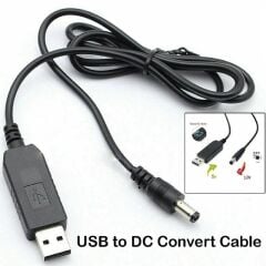 4322 5V To 12V Dc Usb Voltaj Yükseltici Çevirici Adaptör Kablosu