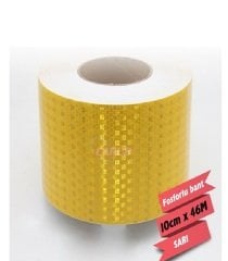 Reflektif Sarı Petekli Fosfor 10cm