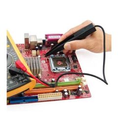 Smd Test Probu Direnç Kapasite Bobin Diyot Multimetre Avometre Test Klipsi Prob Cımbız