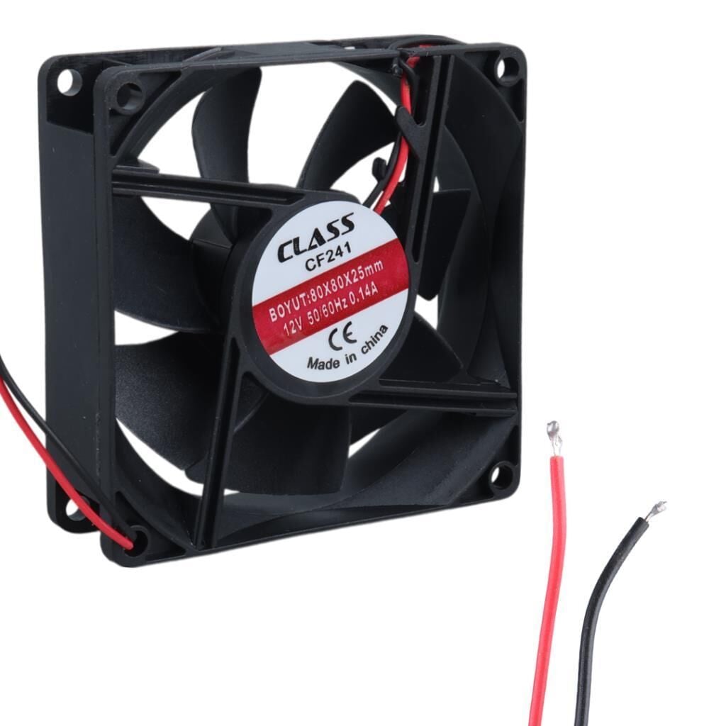 Class Cf-241 Dc 12 Volt 80x80x25mm Aksiyel Fan