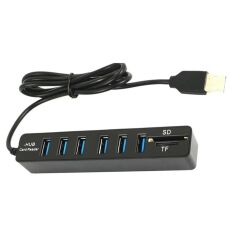 4691 Usb Hub 6 Port MicroSD Tf Sd Kart Okuyucu Çoklayıcı