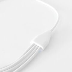 4768 4 in 1 USB Tip-C Şarj Kablosu Çoklayıcı 1 Metre