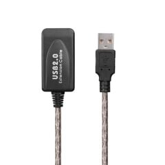 PM-4952 30 Metre Şeffaf Korumalı USB 2.0 Uzatma Kablosu