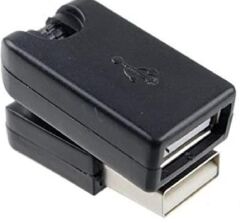 5264 Usb To Dişi Erkek 360 Derece Dönebilen Çevirici Dönüştürücü Adaptör