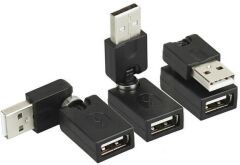 5264 Usb To Dişi Erkek 360 Derece Dönebilen Çevirici Dönüştürücü Adaptör