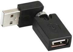 5264 Usb To Dişi Erkek 360 Derece Dönebilen Çevirici Dönüştürücü Adaptör