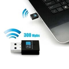 6040 USB Adaptör Alıcı Kablosuz WiFi Adaptör Mini 300 Mbps Realtek RTL8192EU Chipset