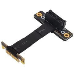 5086 Pcı-e Express 1x Dişi Erkek Riser Yükseltici Uzatma Kablosu 10cm