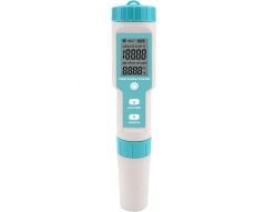 7in1 PH/TDS/EC/ORP/Deniz Suyu Ağırlık/Tuzluluk/Sıcaklık c-600 PH Ölçer Su Kalitesi Monitörü