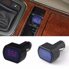 Araç Akü Dijital Volt Ölçer Voltmetre