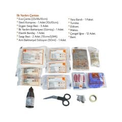 Eva Lüks İlk Yardım Çantası Belgeli Milenyum BR5754005