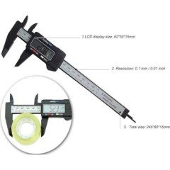 Dijital Kumpas Kalınlık Ölçer 150mm