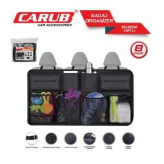 Oto Bagaj Organizer 8 Cepli 85x48cm Cırtlı