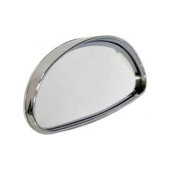 Sürücü Kursu Dış Dikiz Ilave Eğitmen Aynası Oval Krom 14 x 7,5 cm