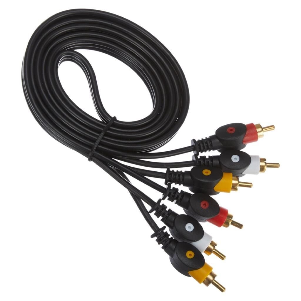 11587 3 RCA TOS 20 Metre Kablo Video Audio Stereo Ses