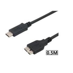 Usb Type C To Micro Usb 3.0 Taşınabilir Hdd Hard Disk Kablosu 0.5M (50cm)