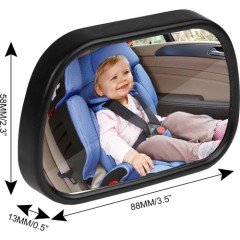 Espejo Arka Tarafta Bebek Çocuk Kontrol Aynası