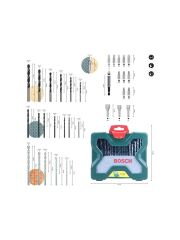 Bosch X-Line 33 Parça Delme ve Vidalama Seti