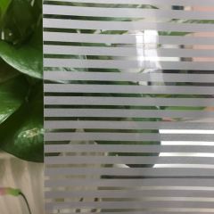 Çizilmez Cam Kumlama Dekoratif Cam Folyosu A Kalite 100 cm Eninde