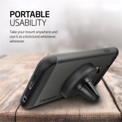 Spigen Araç Tutacağı Manyetik Evrensel (Tüm Cihazlarla Uyumlu Araç Tutucu) A200 - SGP11583