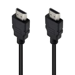 PLASTİK DÜZ SİYAH 50 CM HDMI KABLO
