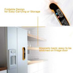 Mutfak için Termometre - Katlanabilir Dijital Gıda Termometresi