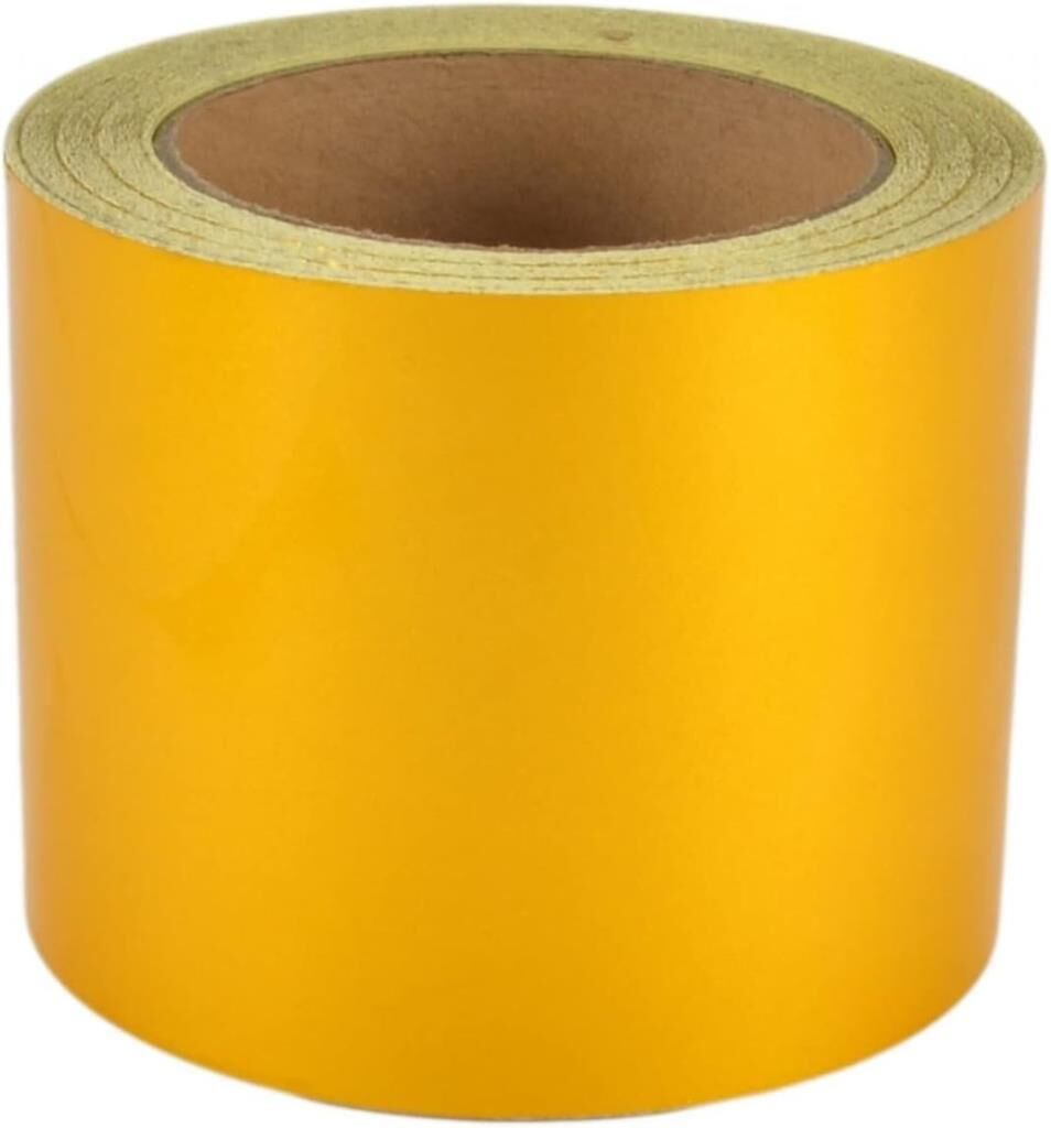Sarı Yapışkanlı Güvenlik Bandı 9,2 cm x 4 Metre