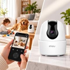 Imou IPC K2ECP 3R1W Ranger 2C 3MP 2.4 GHz WiFi Gece Görüşlü İki Yönlü Konuşmalı İç Mekan PTZ IP Kamera Özellikleri