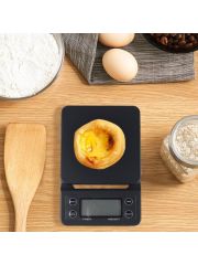 3 Kg Zaman Ayarlı Hassas Kahve Terazisi Tartı 0.1gr Hassasiyet