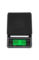 3 Kg Zaman Ayarlı Hassas Kahve Terazisi Tartı 0.1gr Hassasiyet