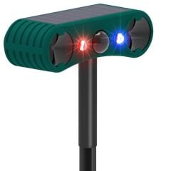 Hareket Sensörlü Ultrasoni̇c Solar Si̇ren Sesli̇ Hayvan Kovucu Alarm Ci̇hazi