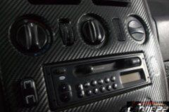 Karbon Kaplama Hava Kanalli 50 Cm x  80 Cm Rulo Siyah