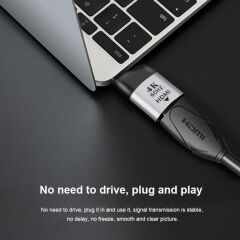 Type C To Hdmi 4K 60Hz Mini Çevirici Dönüştürücü Adaptör