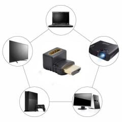 HDMI Dirsek Adaptörü Hdmi L Çevirici Uzatma Dönüştürücü 270°
