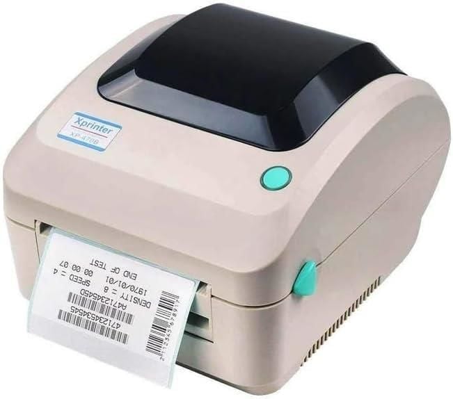 Xprinter 203DPI 127MM/S XP-470B Direct Thermal USB Barkod Yazıcı