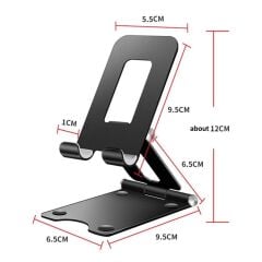 A30 Masaüstü Metal Telefon Standı Tutacağı Gold Renk