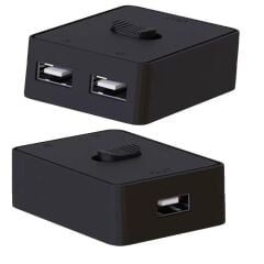 4559 2 Port Usb 2.0 To KVM Switch Çoklu Pc Kasa Çoklayıcı Hub Anahtar