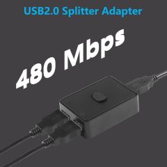 4559 2 Port Usb 2.0 To KVM Switch Çoklu Pc Kasa Çoklayıcı Hub Anahtar