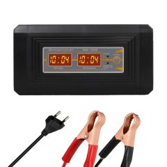 12 VOLT/24 VOLT - 10 AMPER DİGİTAL EKRANLI AKILLI KURU - ASİT - JEL AKü şarj cihazı
