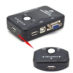 4509 2 Port USB to KVM Switch Çoklu Pc Kasa Çoklayıcı