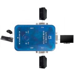 4949 Auto Otomatik Usb Kvm Switch 2 Port Çoklayıcı