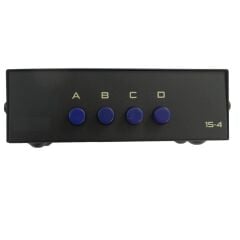 4841 Vga Switch Çoklayıcı Çoğaltıcı 4 Port 4 Kasa 1 Ekran