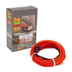 Neon Kirmizi 5 Metre İp Aydinlatma (5 Volt Usb Adaptörlü)