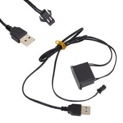 Neon Sari 5 Metre İp Aydinlatma (5 Volt Usb Adaptörlü)