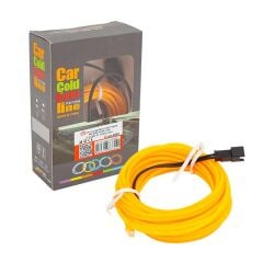 Neon Sari 5 Metre İp Aydinlatma (5 Volt Usb Adaptörlü)