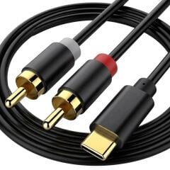 PM-29963 2 x RCA to Type-C 2 Metre Kablo
